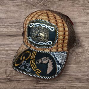 Gorra Vaquera de parche de HERRAJE en palma