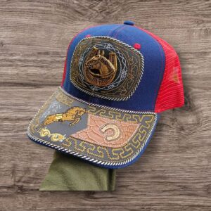 Gorra vaquera de Herraje en tela