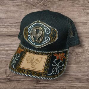 Gorra vaquera de Herraje en tela